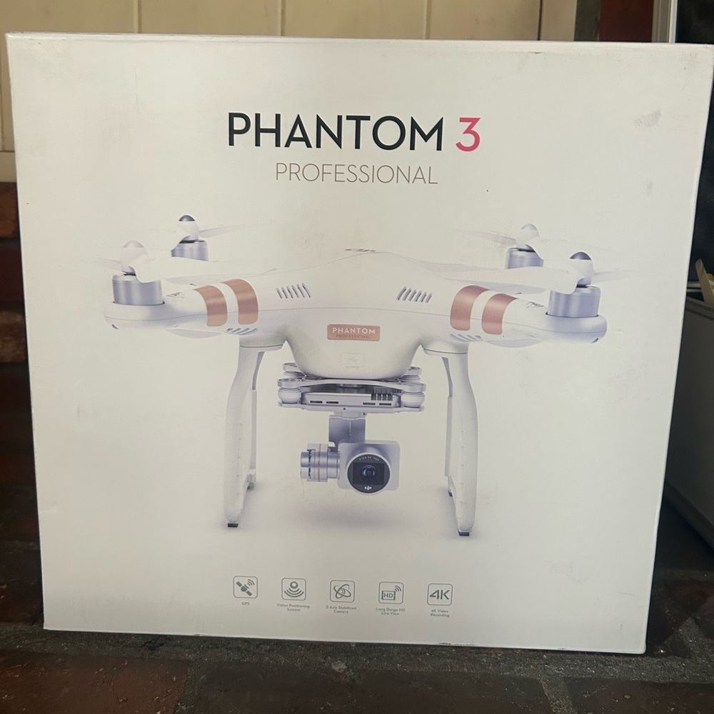 DJI Phantom 3 Professional Drone - White